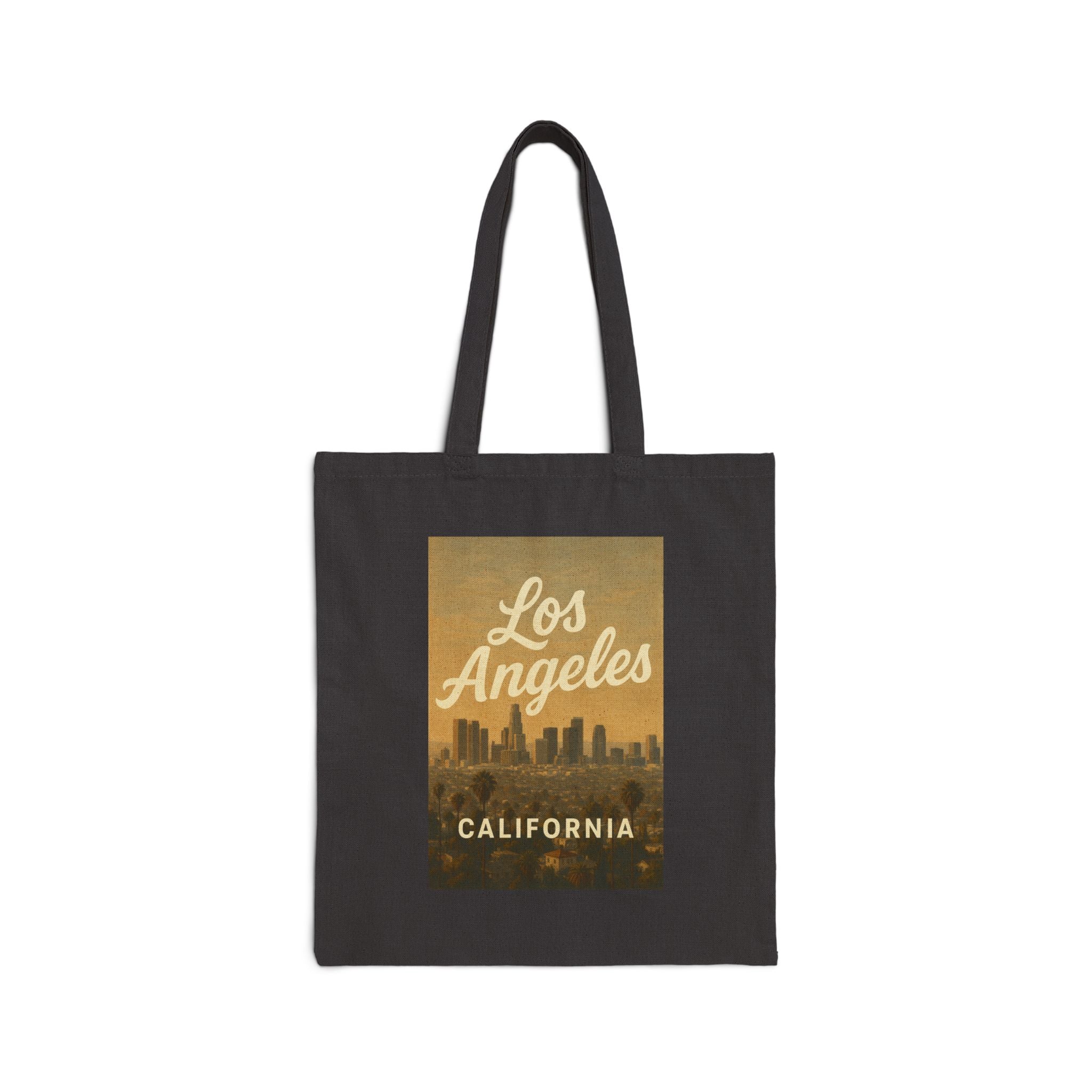 Los Angeles California Vintage Skyline Tote